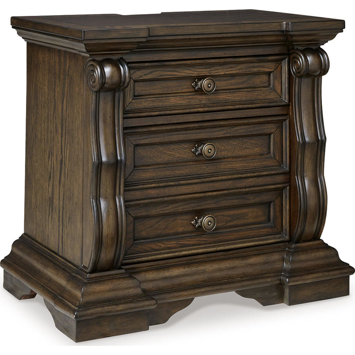 Maylee Nightstand Dark Brown schwartzfurniture