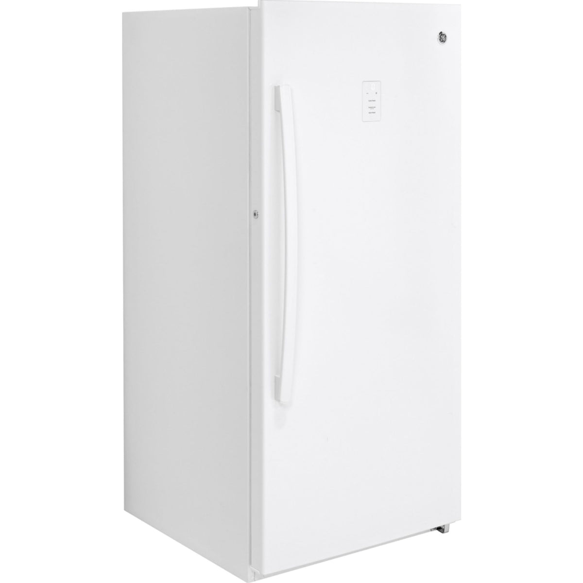 GE 14.1 Cu. Ft. Frost Free Upright Freezer White FUF14DLRWW schwartz