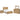 Galliden 6 Piece Panel Bedroom - Light Brown