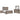 Blairhurst 6 Piece Queen Panel Bedroom - Light Grayish Brown