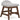Lyncott Office Chair - Light Gray/Brown