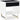 Gardoni End Table - White/Black