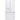 GE Profile French Door Fridge (PFE24HGLKWW) - White