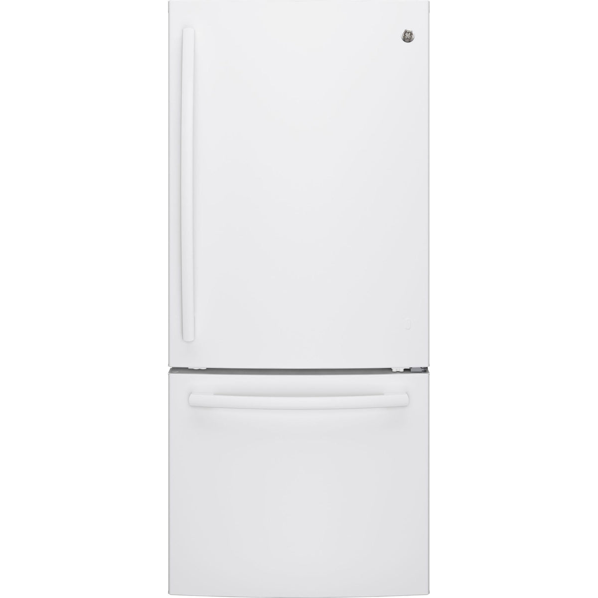GE Refrigerator (GDE21DGKWW) White schwartzfurniture