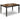 Owingsville Dining Table - Black/Brown - (D580-25)